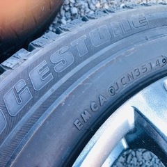 冬タイヤ 185/60R15 プリウス等用アルミ付きスタッドレス4本組の画像