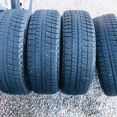 冬タイヤ 185/60R15 プリウス等用アルミ付きスタッドレス4本組の画像