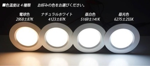 ハイエースカスタム　車用ダウンライト8個（LED）リモコン操作可