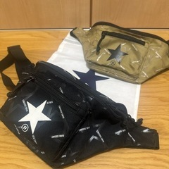 完売　⭐️converse Tokyoのボディバッグ⭐️黒の画像