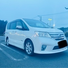 2年車検付きセレナハイウェイスターSハイブリッド2013年式、パ...