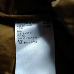 UNIQLO　ユニクロ　ダウンジャケット　130cmの画像