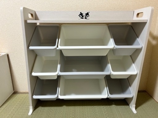 アイリスオーヤマ　ミッキー\u0026ミニーおもちゃ収納