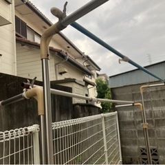 物干し台（物干し竿も、よければご一緒に）