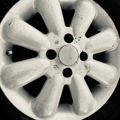 アルミホイール  4本　HYPERION PINO+/ハイぺリオン　ピノ プラス 14X4.5J　4穴　PCD：100（パールホワイト）の画像