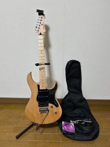 YAMAHA PACIFICA 112VMX エレキギター　チューナー　スタンド　シールド　ソフトケース　弦セット