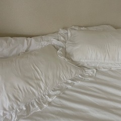 シングルベッド(すのこタイプ)寝具も全て込みの画像