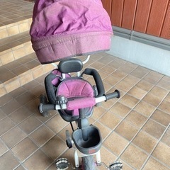 サンバイザー付き三輪車の画像