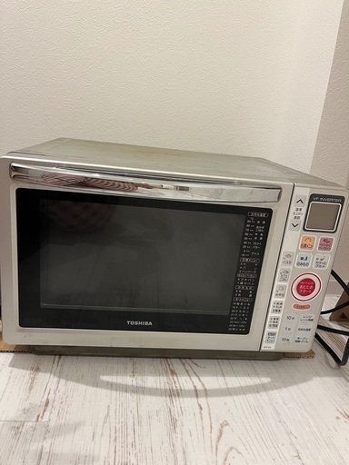 オーブンレンジ　TOSHIBA　オーブン　1400W オーブン天板付き