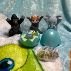 ガチャガチャ　動物セット