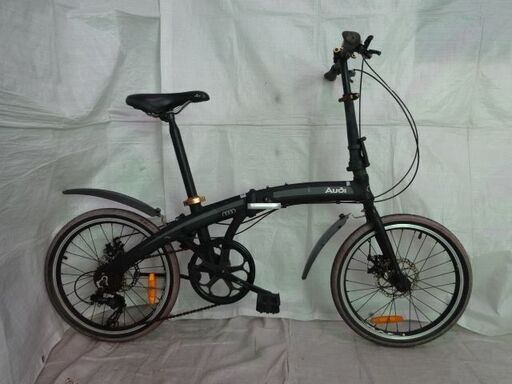 Audi（アウディ）ミニベロ　折りたたみ　フォールディングバイク　管理NO.20231206-3