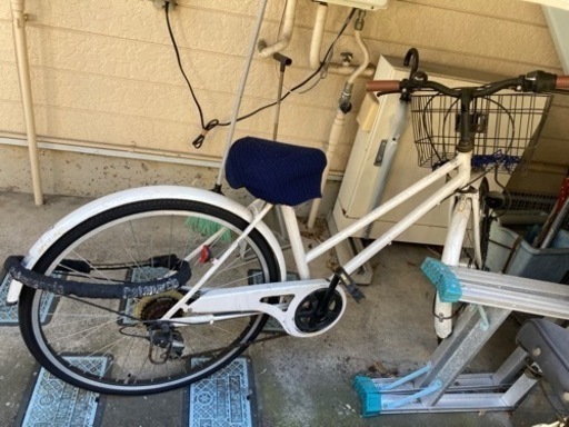 自転車　6段ギア　オートライト