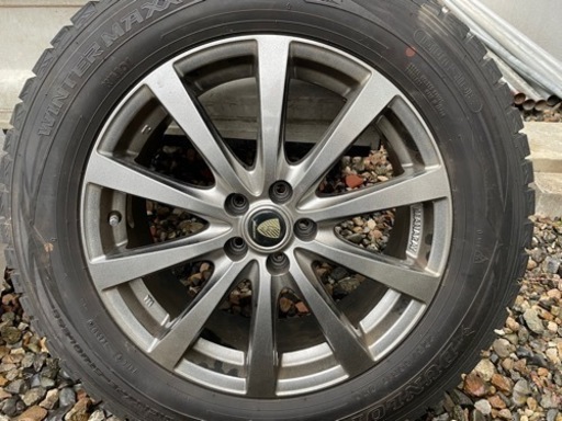 【取引中】ダンロップスタッドレス225/65R17ホイールセット