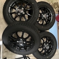 ハスラー　スタッドレス　2022年製ブリヂストンVRX2