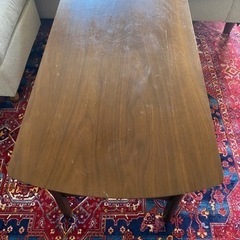 ローテーブル　2段　オシャレ家具の画像