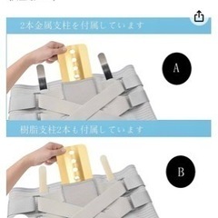 腰椎ペルト、コルセットの画像