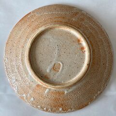 【中古】大皿　志野焼？風の画像