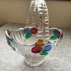 （値下）ガラス製品　アンティーク＆小物入　置物として