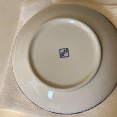 【中古】小鉢五客揃　有田焼　林斎　花唐草紋様の画像