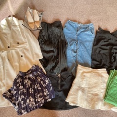 洋服コートスカートデニムヒールなどset
