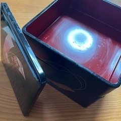 三段重　木製漆器の画像