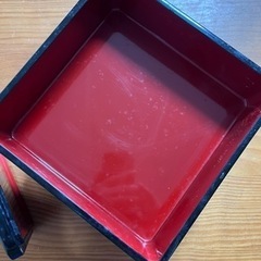 三段重　木製漆器の画像