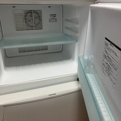 東芝　2ドア冷蔵庫　ファン式　120L GR-N12Tの画像
