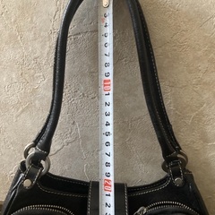 再投稿　牛革　レディースハンドバックの画像