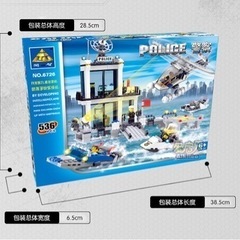 新品　知育玩具 ブロック レゴ互換 警察 海上 ミニフィグ 飛行機 ボートレゴ 互換の画像