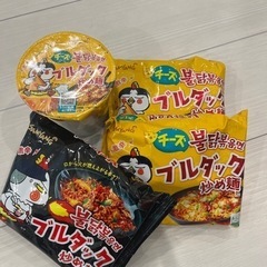人気のブルダック炒め麺