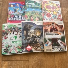 Wiiのソフト6枚セット