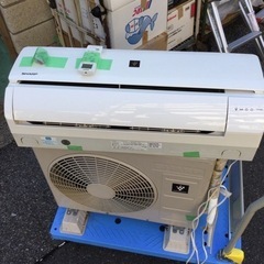 エアコン&室外機/シャープ/プラズマクラスター【F00360】