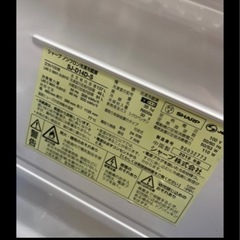 SHARP 冷蔵庫の画像