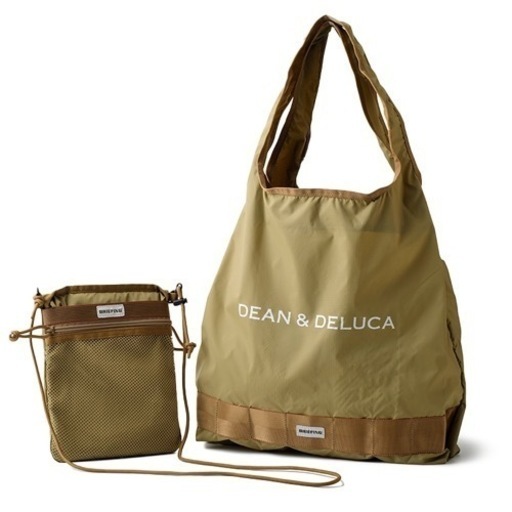【完売品】DEAN&DELUCA×BRIEFING　サコッシュトートバッグ　ベージュ