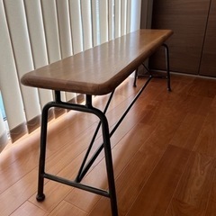 【お値下げ中】ノットアンティークス ベンチの画像