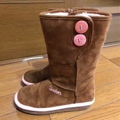 キッズ　スケッチャーズ  ロングブーツ　20㎝