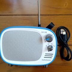 Bluetooth ブルートゥーススピーカー FMラジオ AUX...