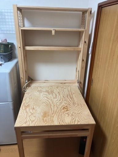 IKEA IVAR 23055 折りたたみテーブル　IVARイス　1脚付