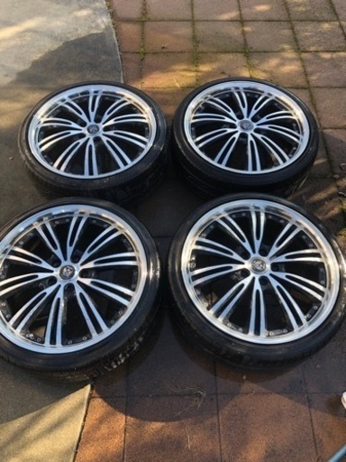 取引予定者決定 19インチ ホイール&タイヤ