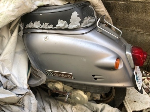 ホンダ　ジョルノ　ジャンク品　廃車届出しました　1/5以降の引き取り希望