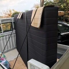 セミ ダブルベッド　差し上げますの画像