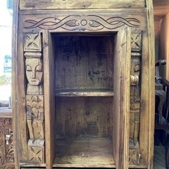 【BY REUSE 出水店 出張買取•見積完全無料¥0】アジアン船型インテリア棚の画像