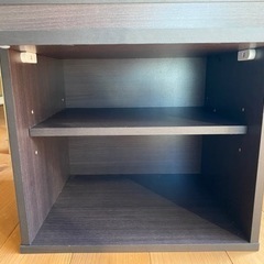 【新品】キューブボックス　カラーボックス　棚　マガジンラック扉の画像