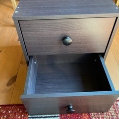 【新品】キューブボックス　カラーボックス　2段引き出しの画像