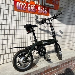 ★12万円　グラフィット　GFR-01 EV 電動バイク　電気　電動　自転車　折りたたみ　展示車の画像