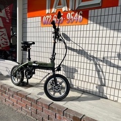 ★12万円　グラフィット　GFR-01 EV 電動バイク　電気　電動　自転車　折りたたみ　展示車の画像