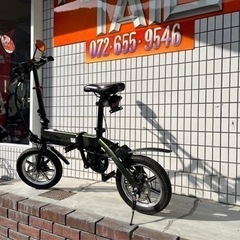 ★12万円　グラフィット　GFR-01 EV 電動バイク　電気　電動　自転車　折りたたみ　展示車の画像