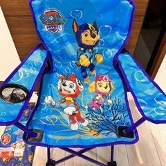 パウパトロール　折りたたみ椅子の画像