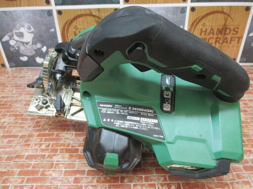 ハイコーキ HIKOKI C3606DA（SK）165ｍｍマルノコ ケース付 中古品 36V 本体のみ 【ハンズクラフト宜野湾店】　