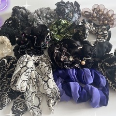 シュシュやヘアアクセサリー✨美品✨18個セット